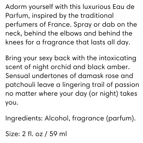 👀50% OFF👀👃🍯NWT‼️ Camille Beckman brand "Eau de Parfum Midnight Monarch" - Picture 4 of 6